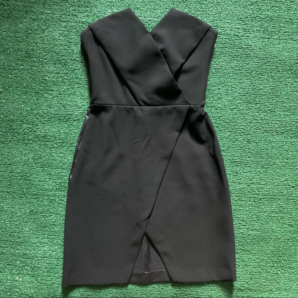 Black Strapless dress